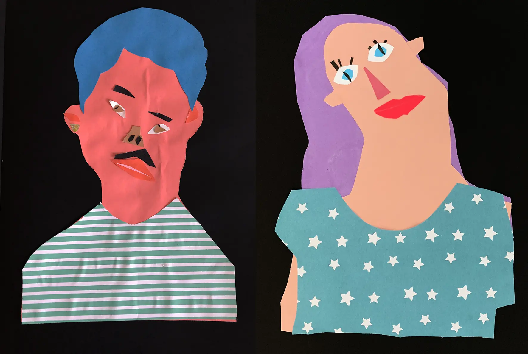 Exemple de création de photomaton de papier