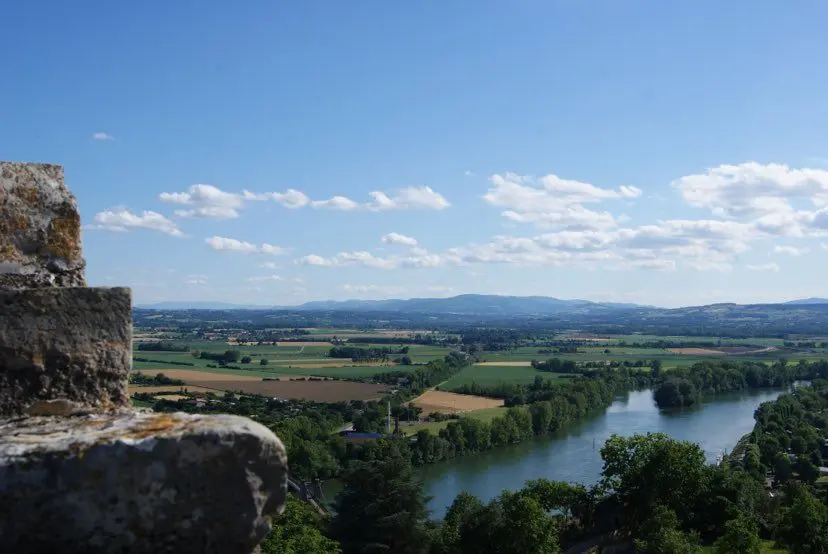 Vue depuis la tour octogonale