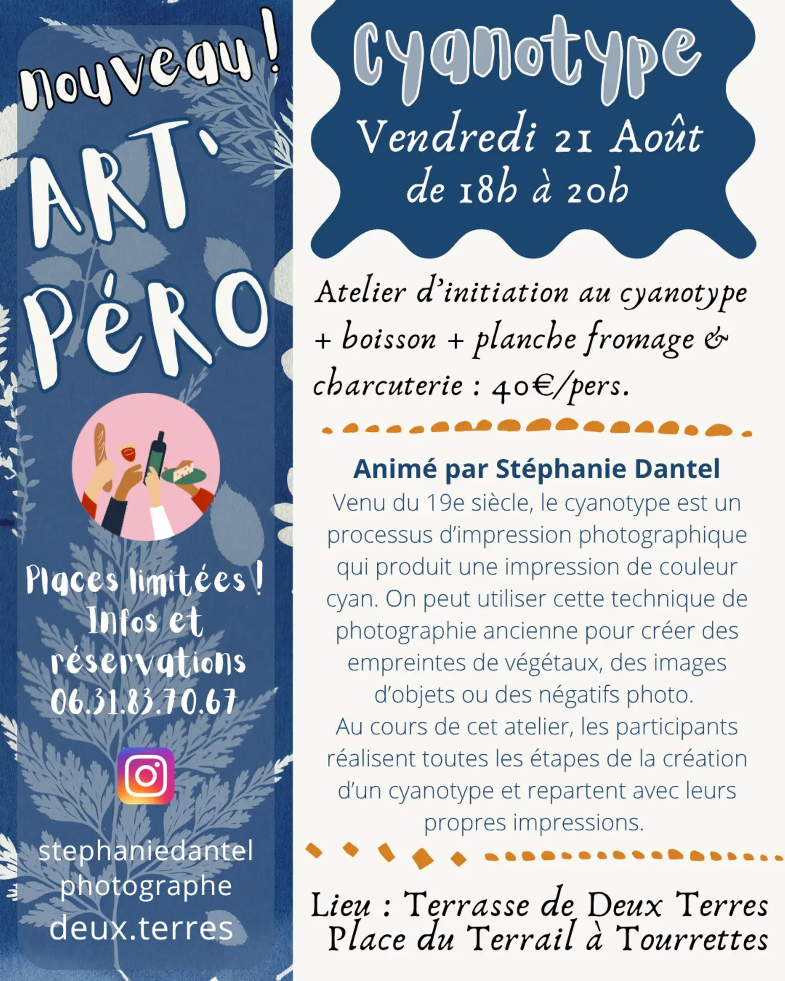 ART Péro Cyanotype