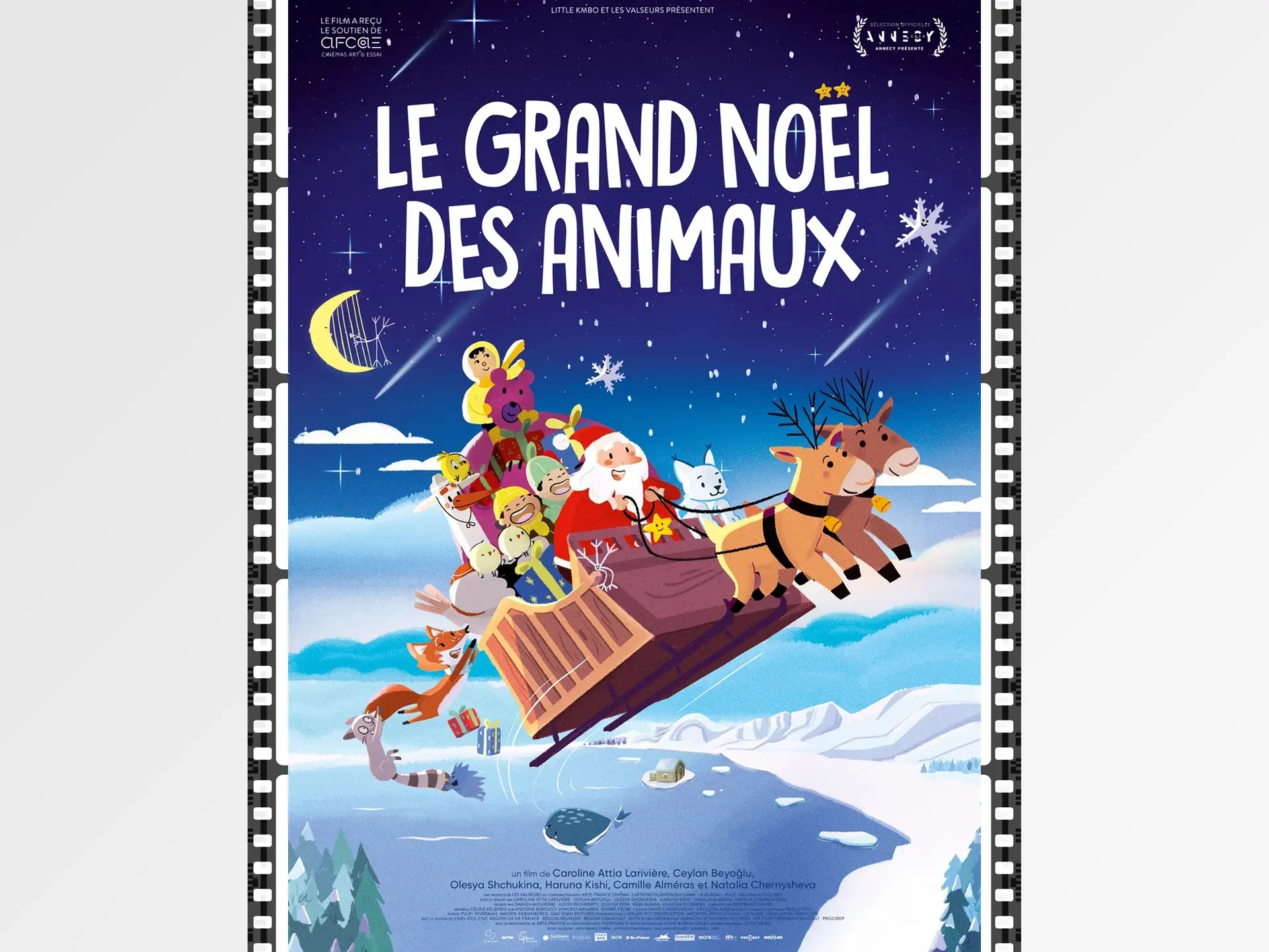 Festival cinéma jeune public du Sauze : Le Noël des animaux