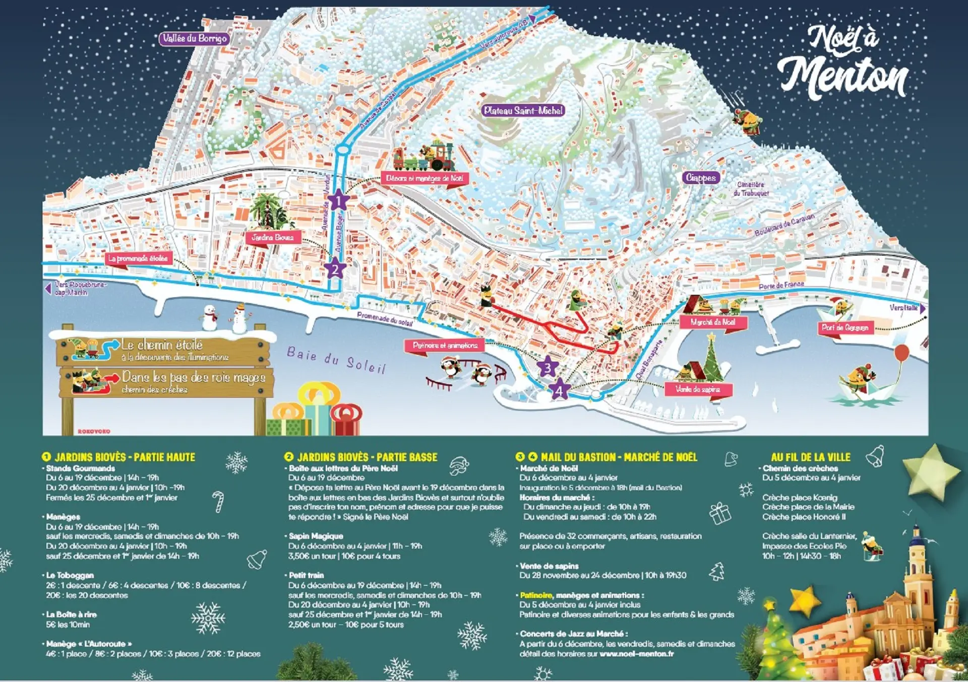 Programme des animations de Noël