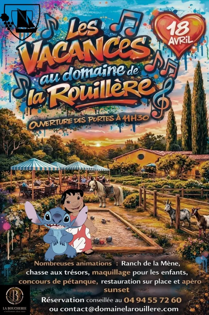 Les vacances au Domaine de la Rouillère