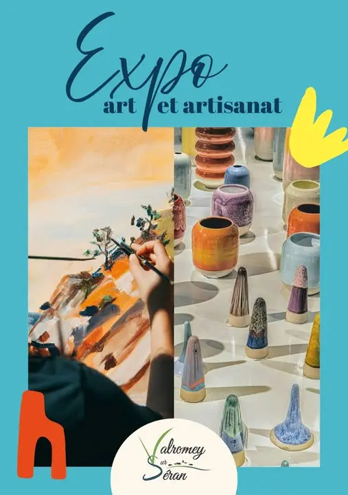 Exposition de peintures et artisanat à Belmont_Valromey-sur-Séran