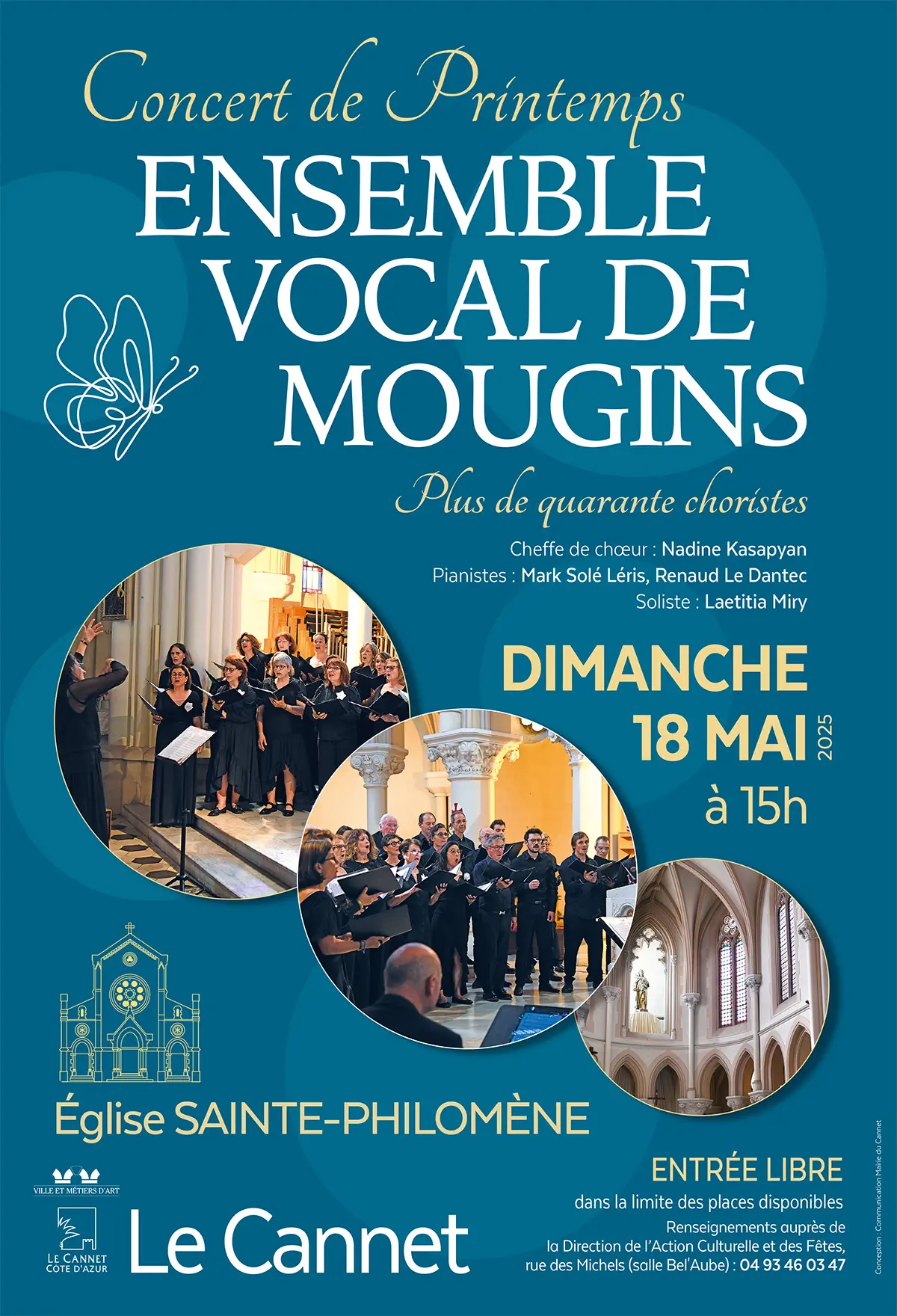 CONCERT  ENSEMBLE VOCAL DE MOUGINS_Le Cannet