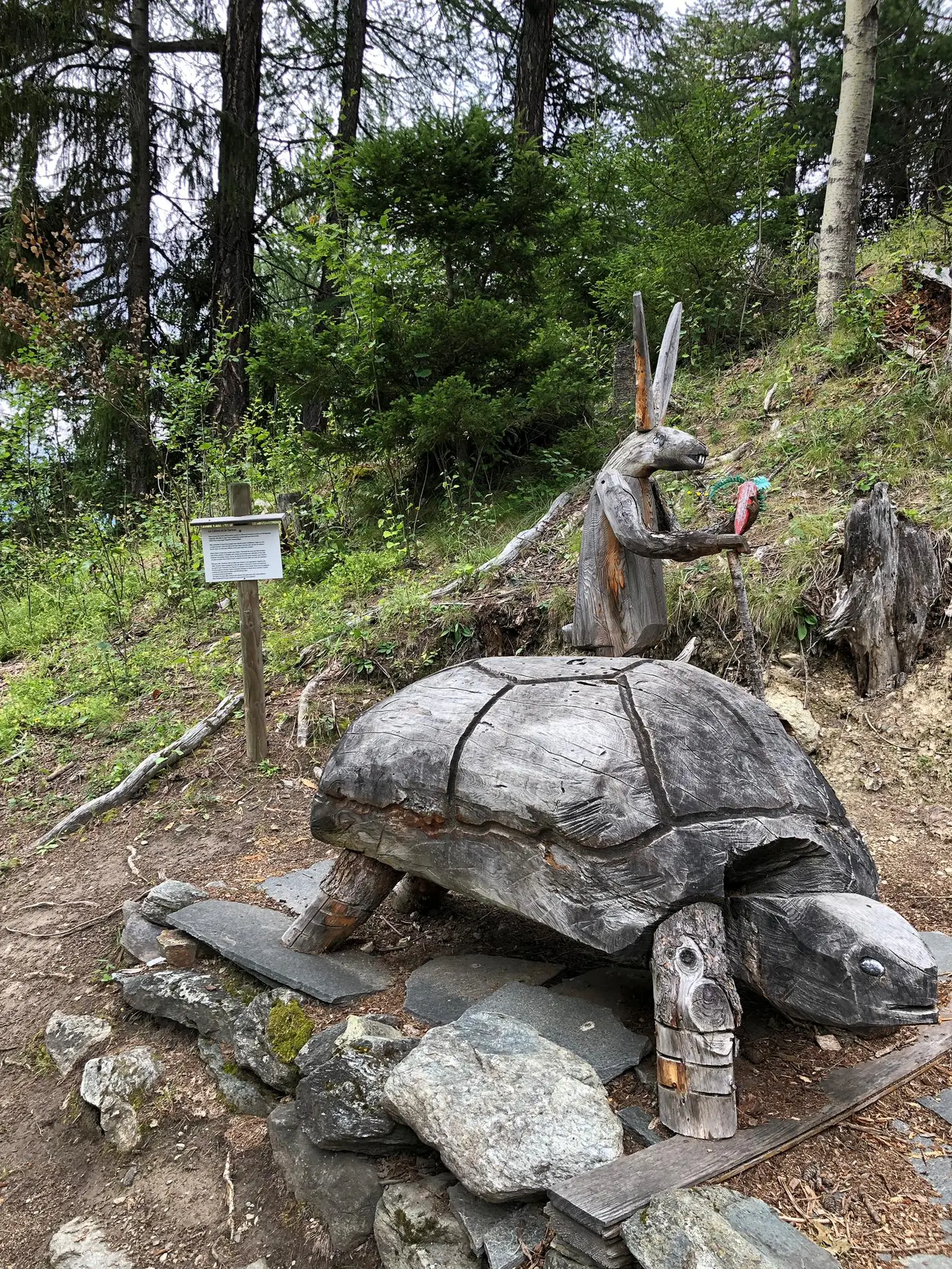 sentier des fables