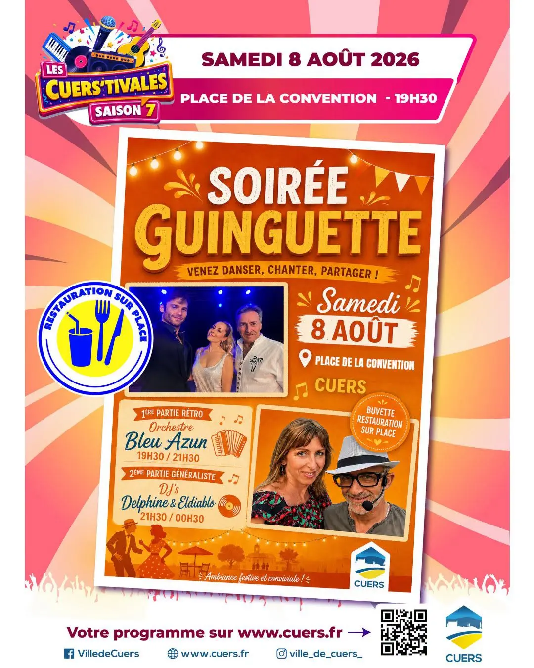 Soirée guinguette à Cuers