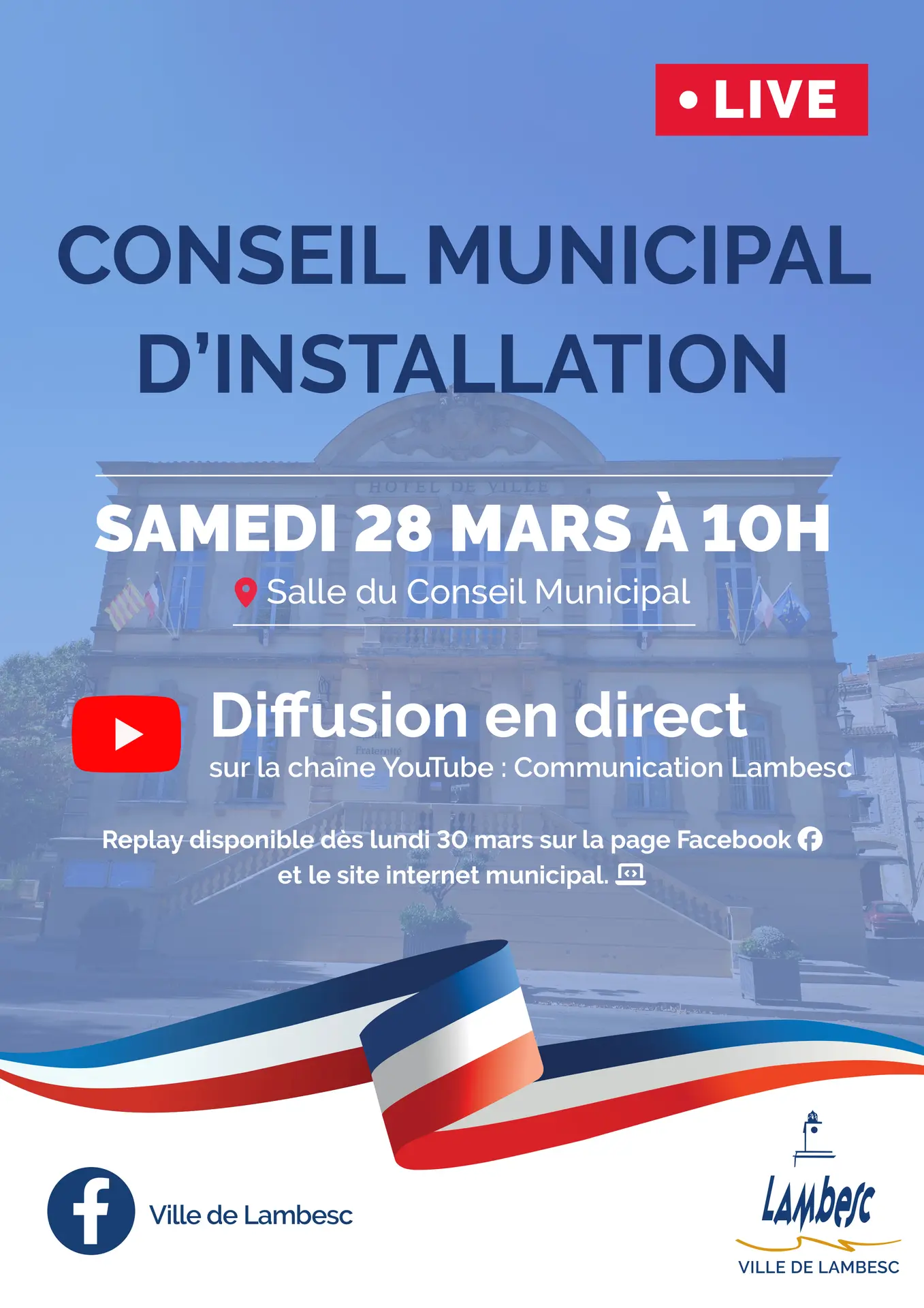 Conseil municipal d'installation_Lambe