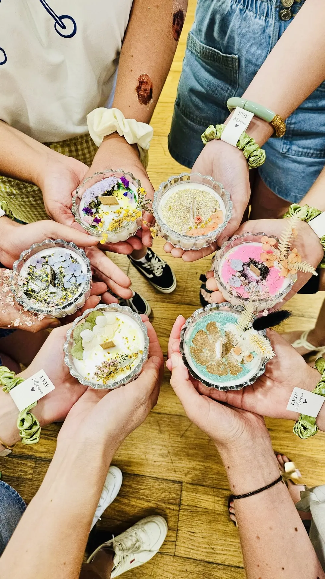 bougie personnalisée