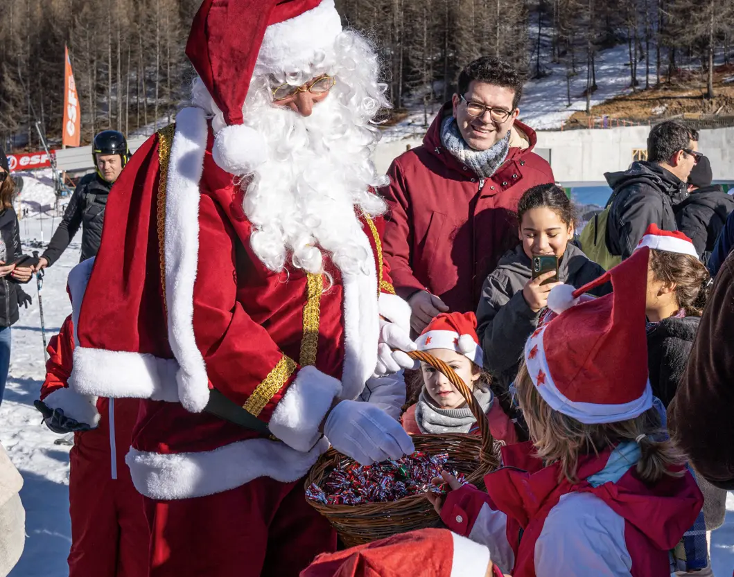 Arrivée du Père Noël_Les Orres