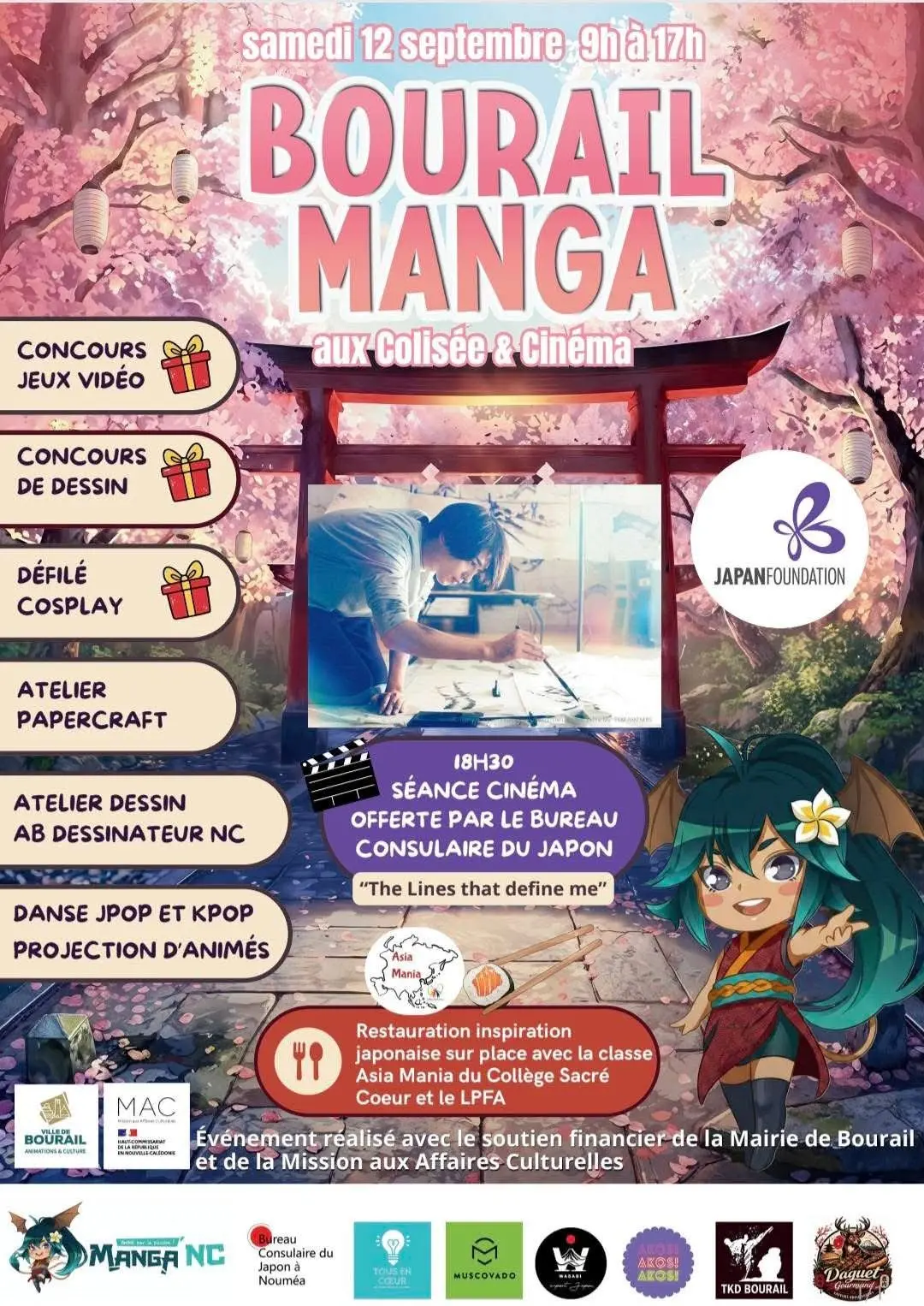 festival de manga Bourail 2026