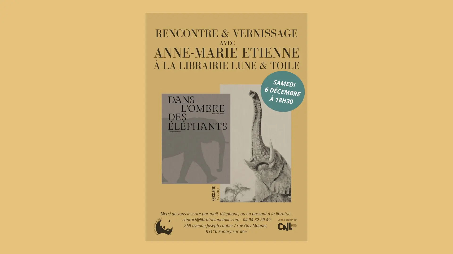 Rencontre Librairie Lune et Toile