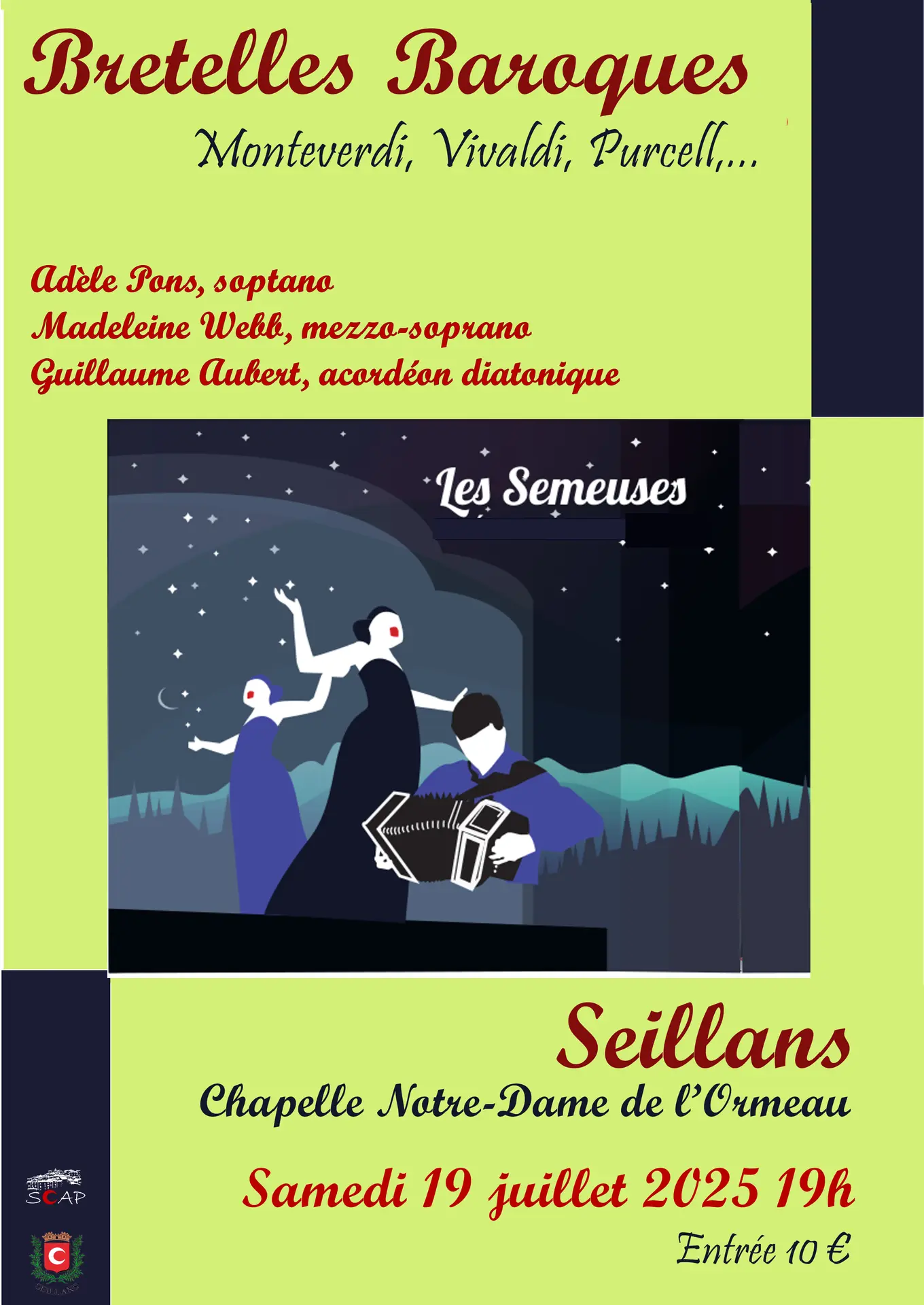 concert chapelle Notre-Dame de l'Ormeau