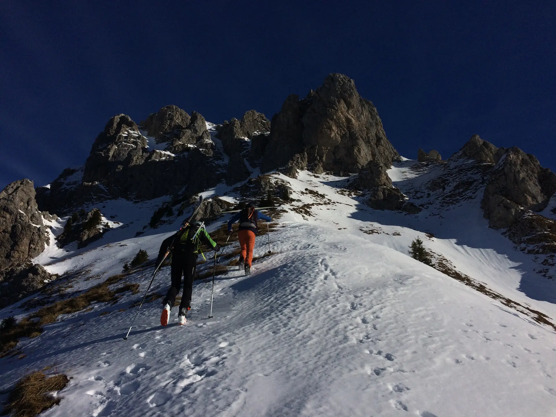 Course de ski-alpinisme Les Pointes Blanches