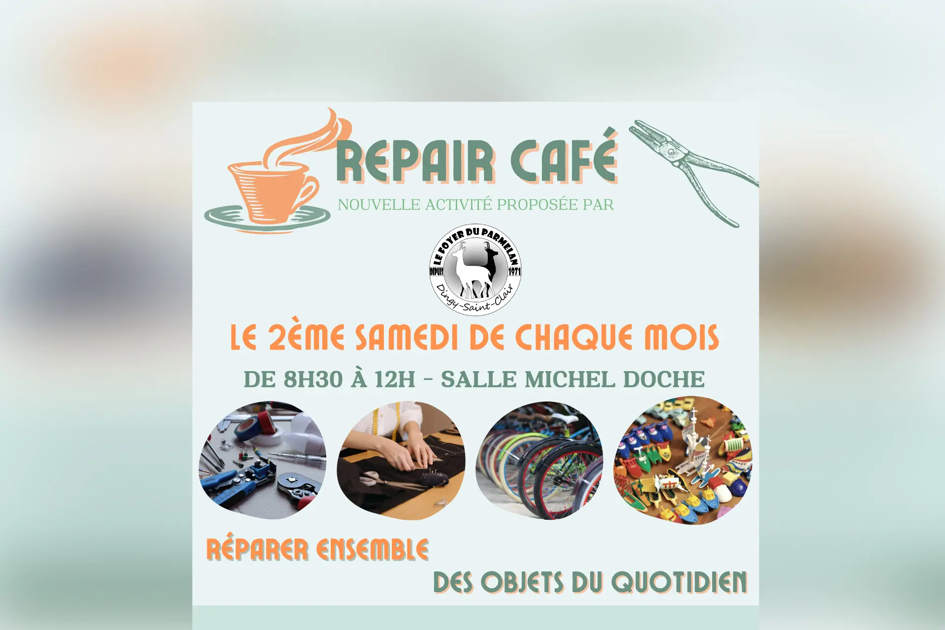 Atelier Repair Café - Dingy-Saint-Clair