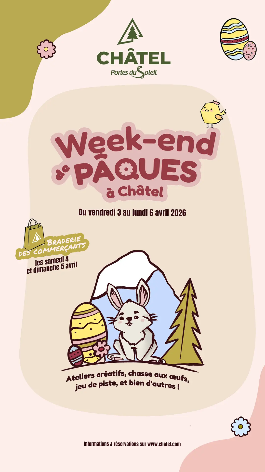 Week-end de Pâques à  Châtel