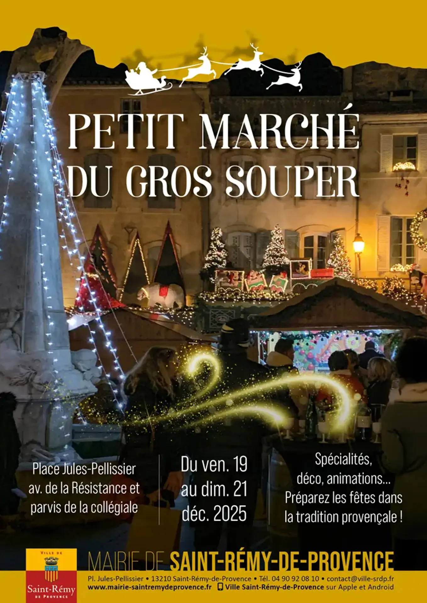 Marché de Noël : Petite marché du Gros Souper_Saint-Rémy-de-Provence