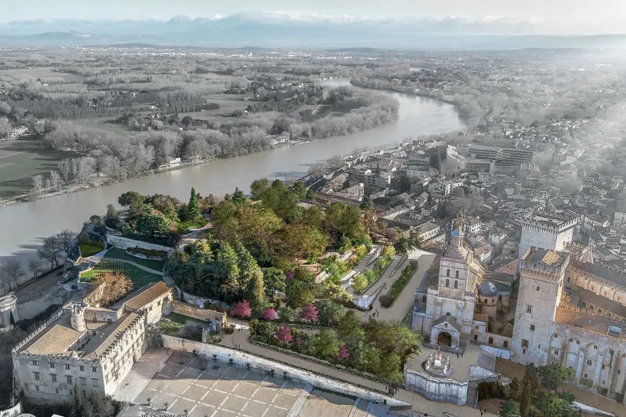Rocher des Doms : une histoire de jardin_Avignon