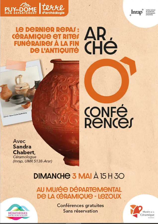 Arché Ô conférences - Le dernier repas_céramiques