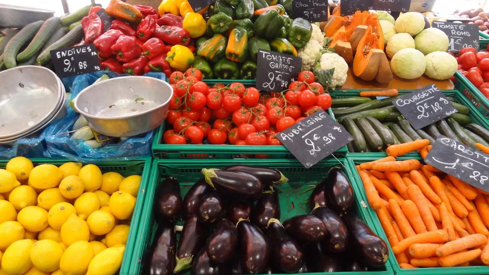 marché légumes