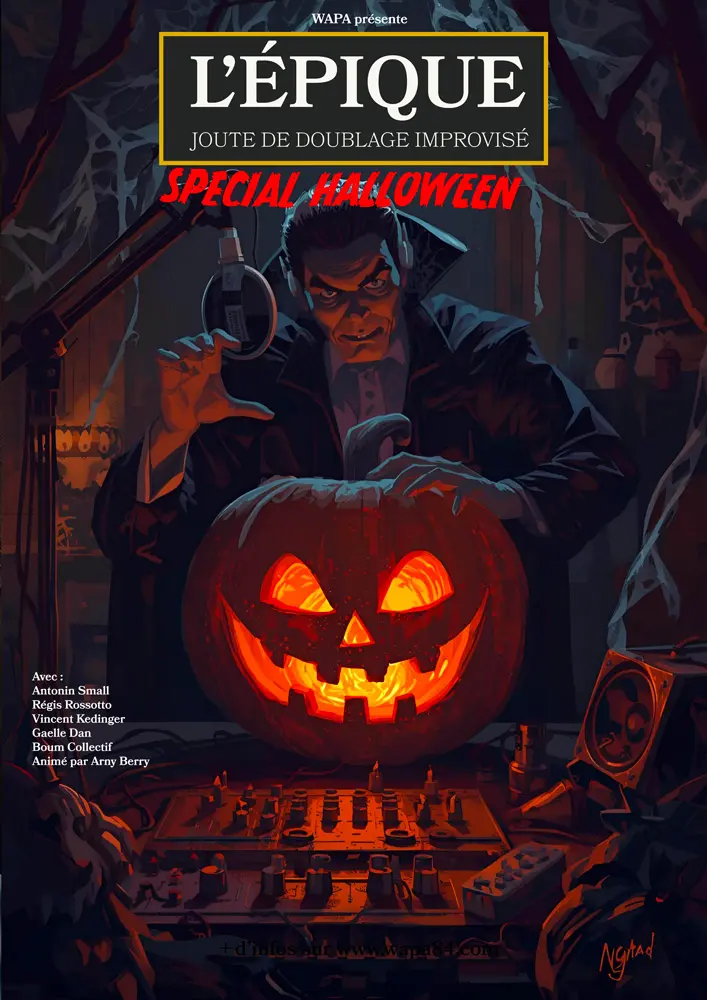 L'Épique Joute de doublage improvisé - Spécial Halloween_Avignon