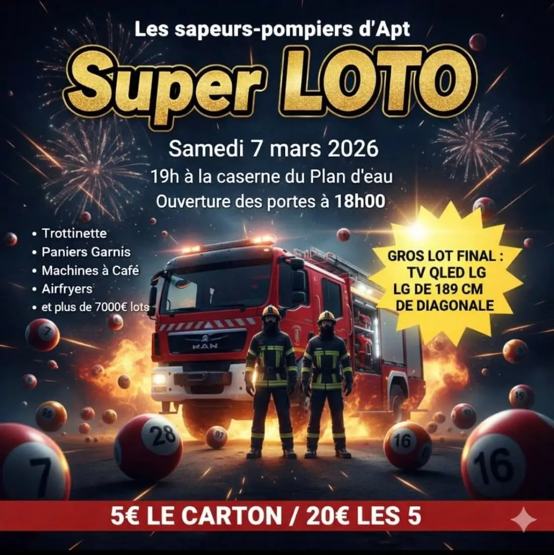 loto pompiers apt