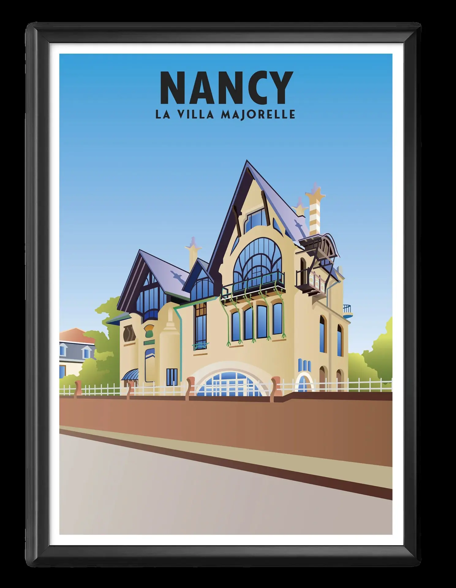 Villa Majorelle Affiche