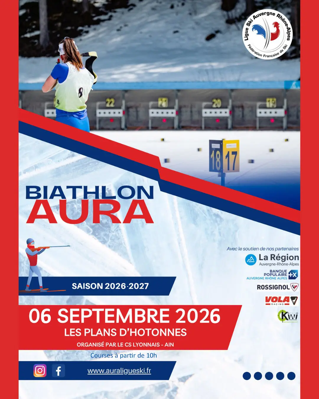 Ligue AURA de Biathlon aux Plans d'Hotonnes_Haut Valromey
