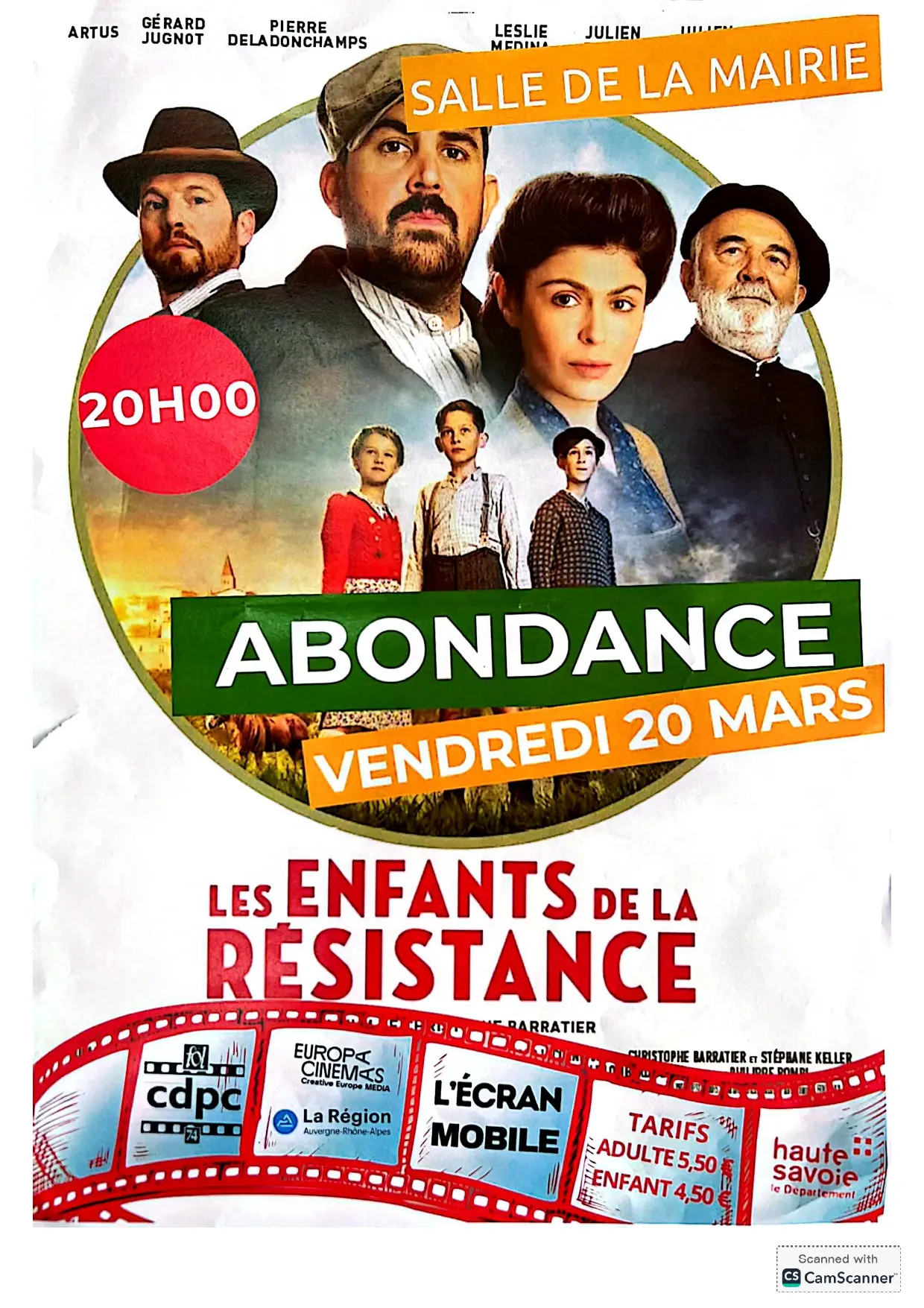 Affiche cinéma Abondance