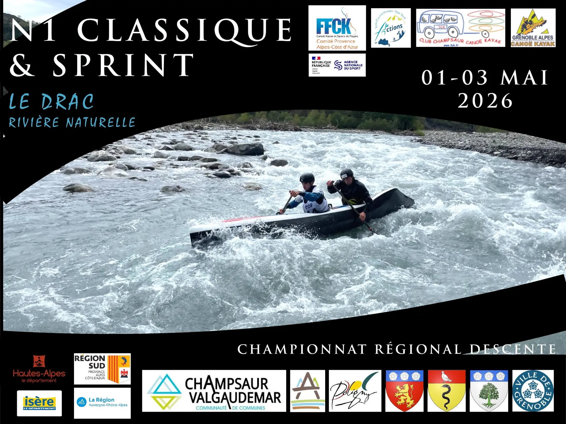 Double N1 Sprint Classique Descente Drac 2026