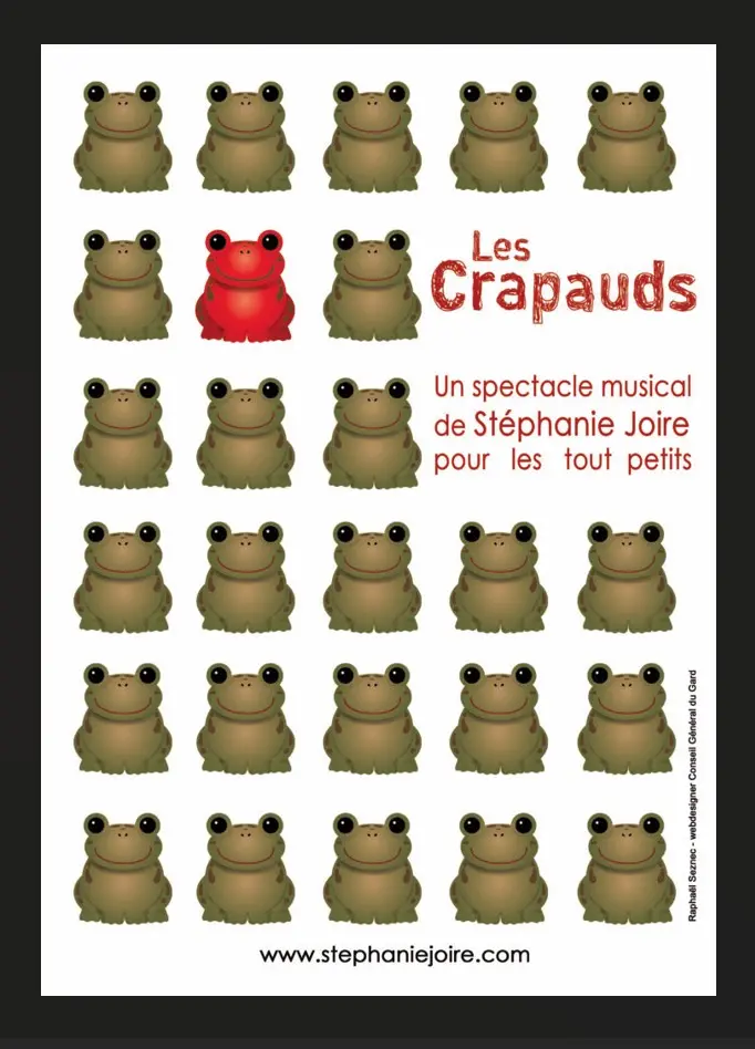 Spectacle pour enfants Les crapauds