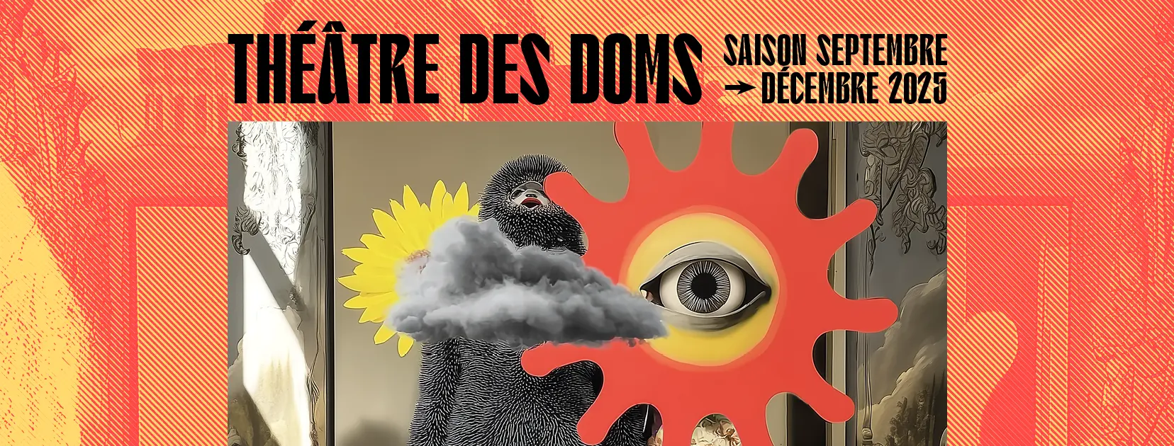 Visuel théâtre des Doms - saison 2025-2026