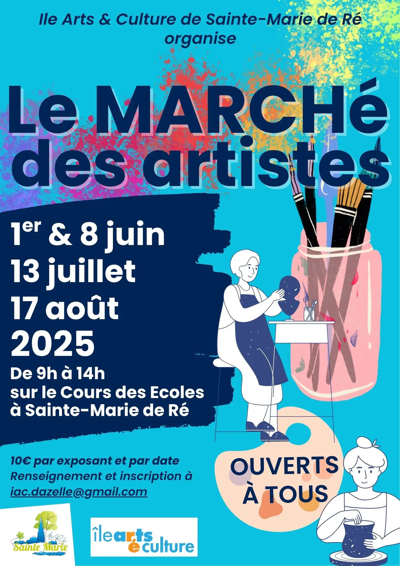 Le Marché des Artistes_Sainte-Marie-de-Ré