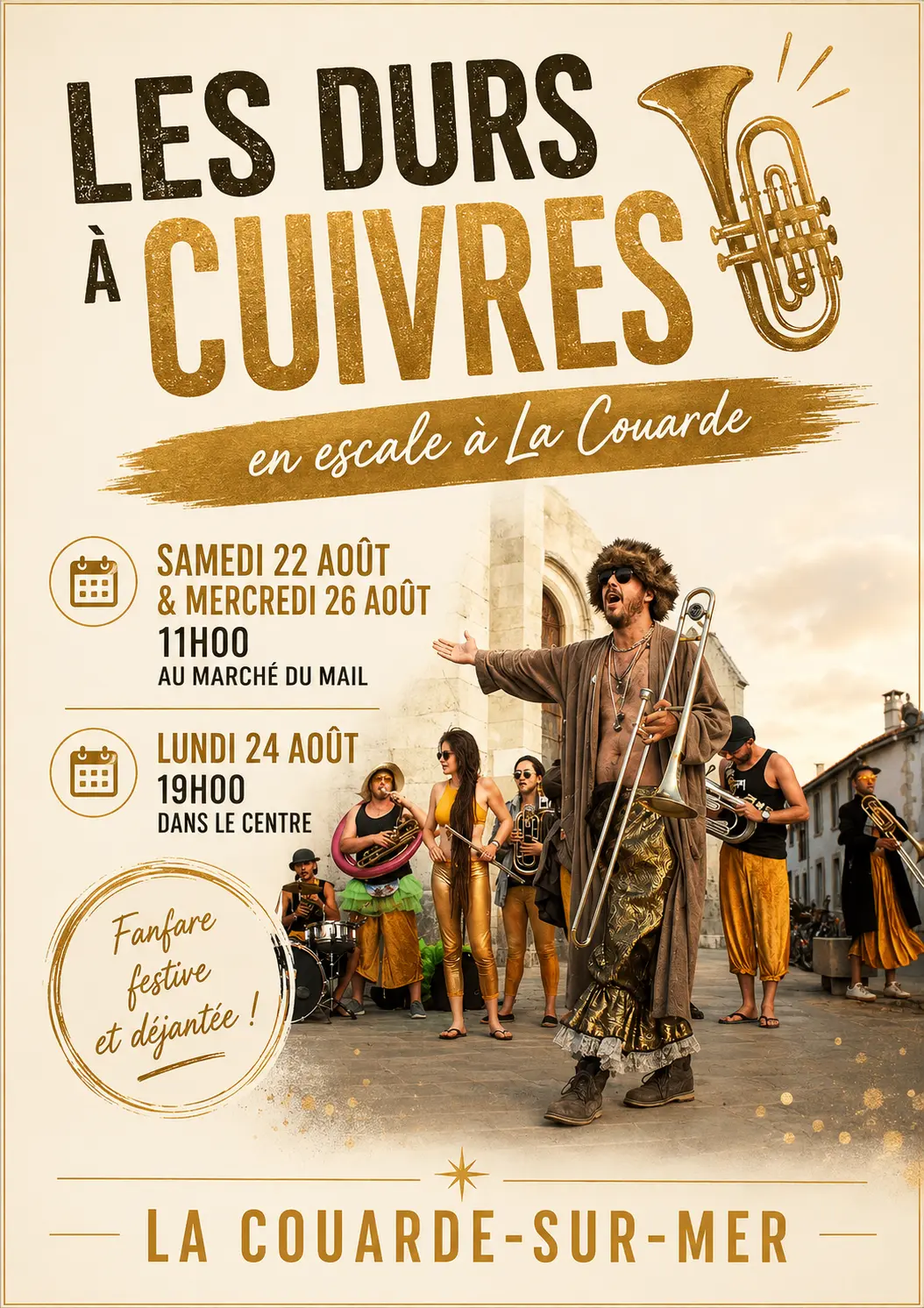 Fanfare ‚Les durs à cuivre‘_La Couarde-sur-Mer