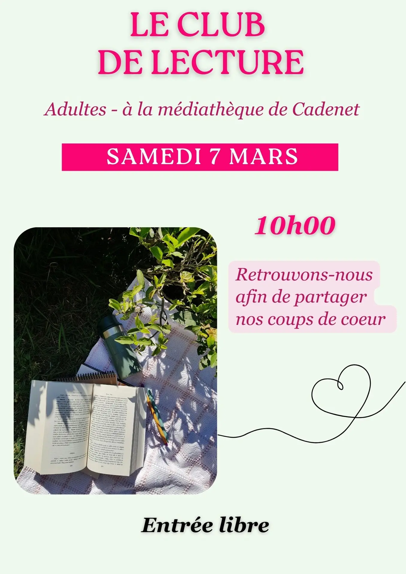 Club de Lecture à Cadenet_Cadenet