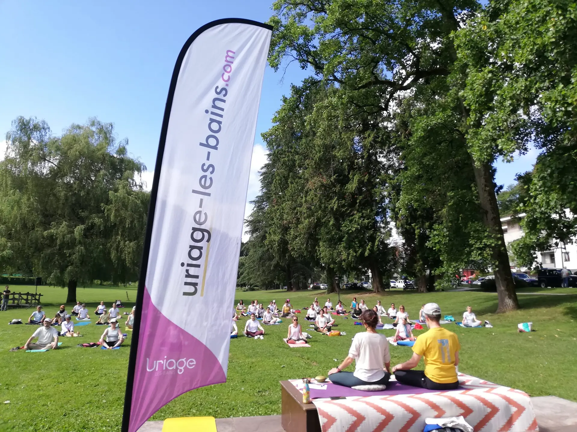 Yoga au parc
