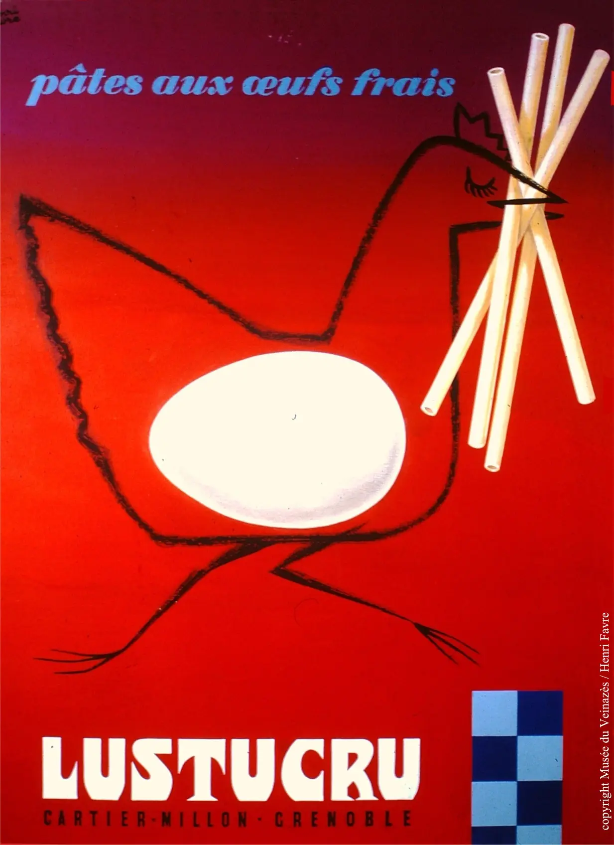 Exposition Henri Favre, les années 1950 d'un artisan dessinateur publicitaire