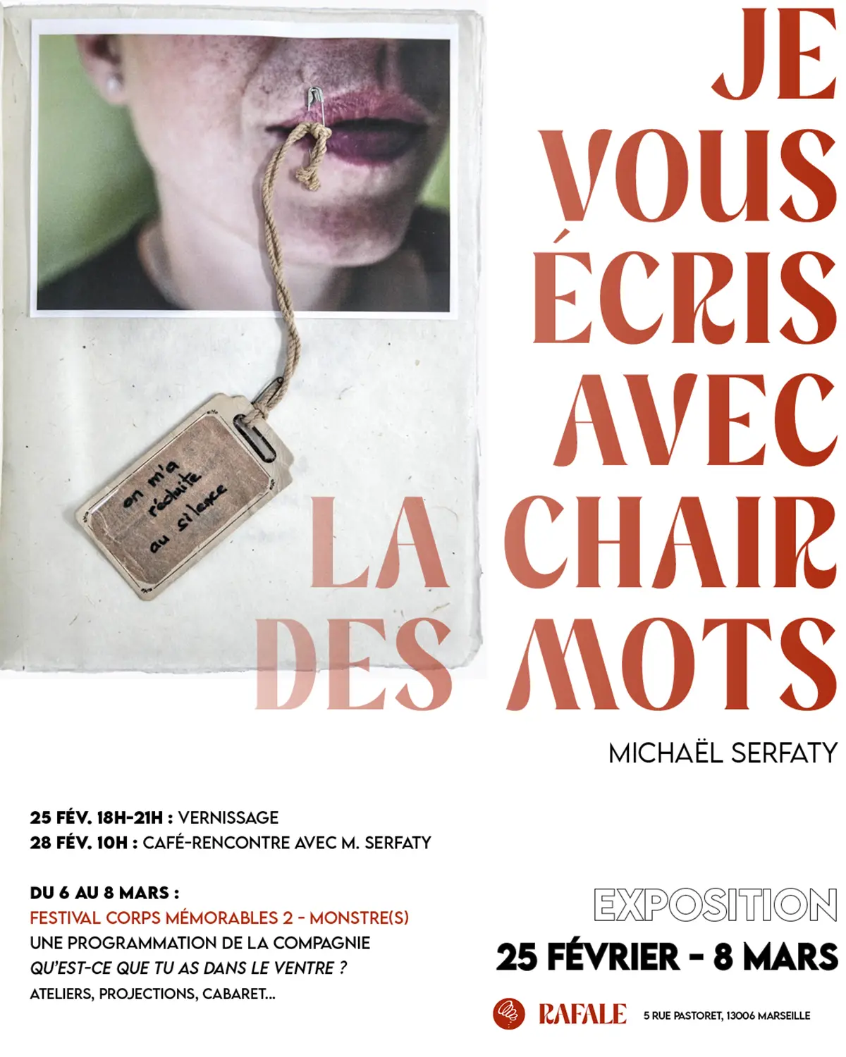 Exposition de Michaël Serfaty