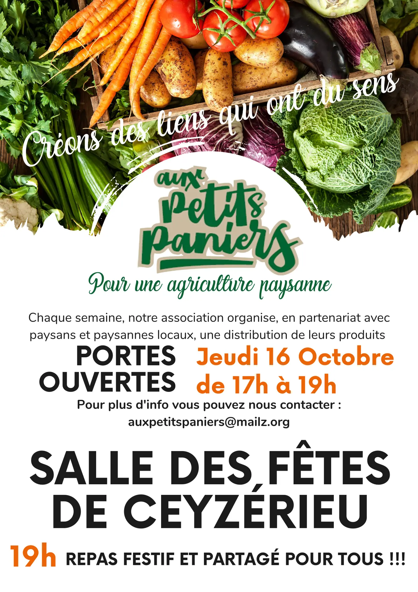 Portes ouvertes de l'AMAP Aux Petits Paniers_Ceyzérieu