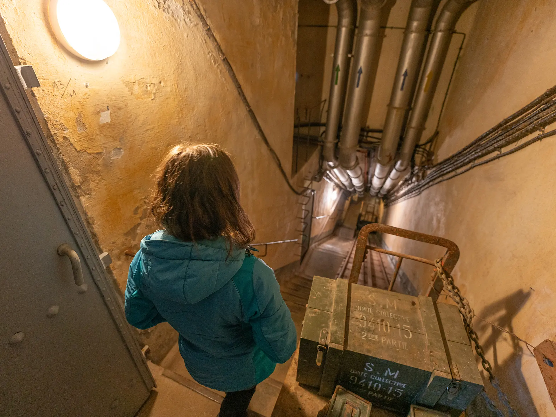 Visite du fort de Saint-Ours haut