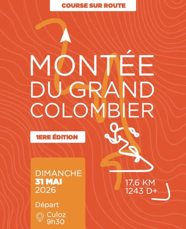 Course pedèstre : Montée du Grand Colombier_Culoz-Béon