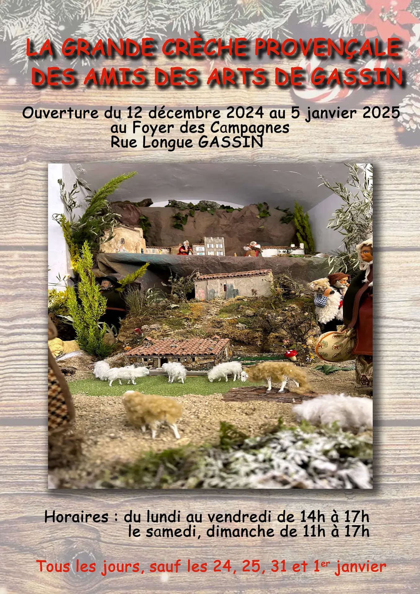 La grande crèche provencale de Gassin