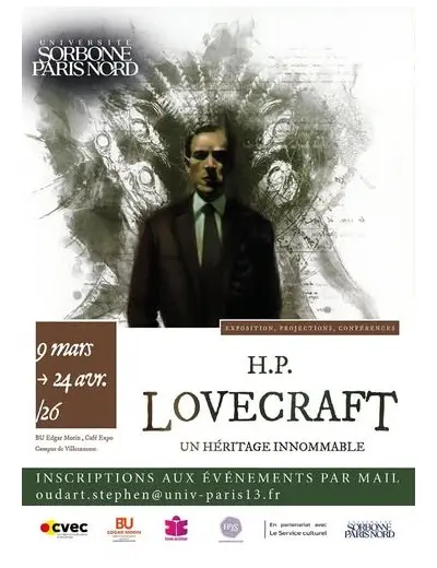 Exposition - H.P. Lovecraft : un héritage innoExposition - H.P. Lovecraft : un héritage innomable_Villetaneuse