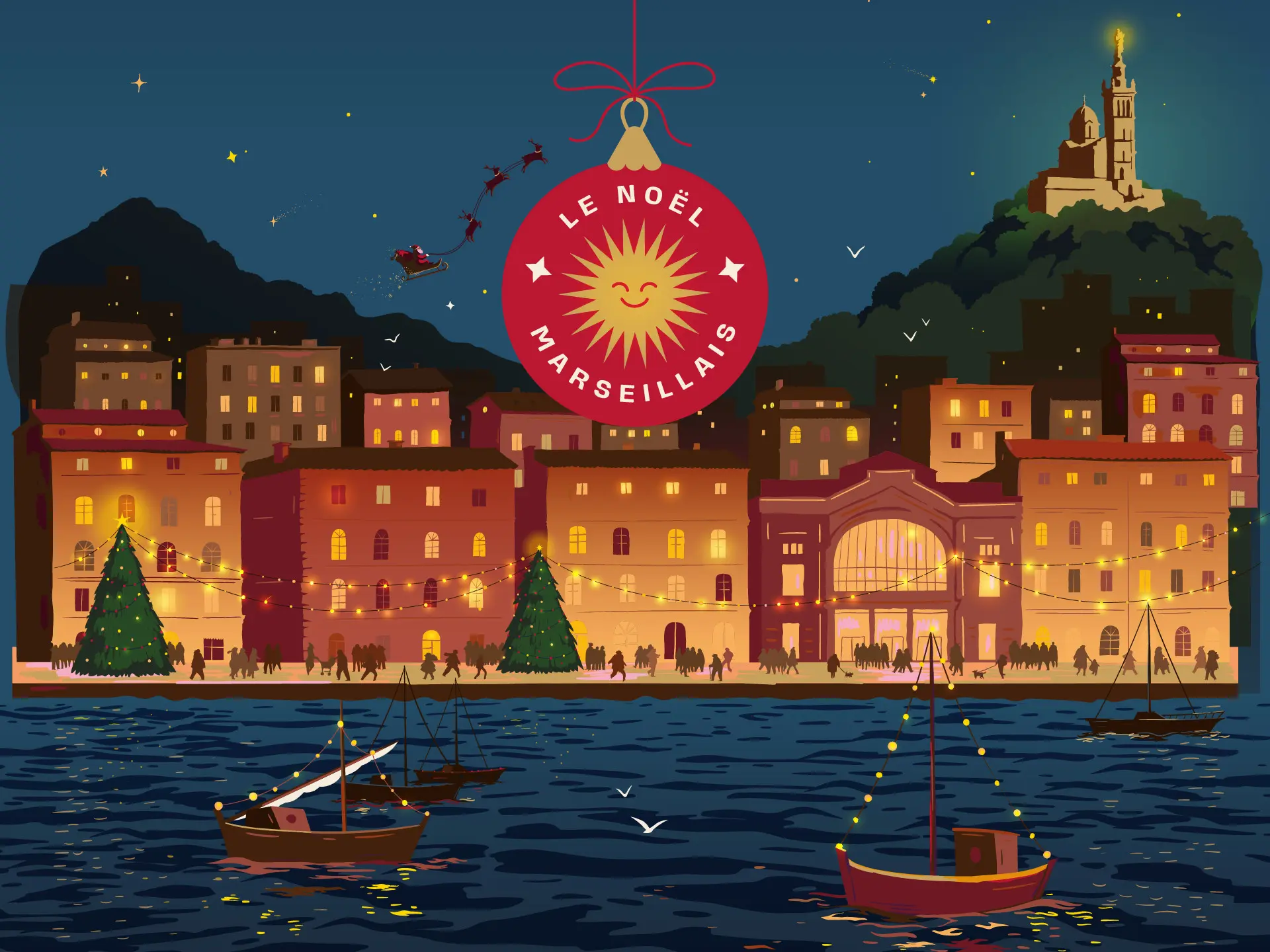 Visite guidée de l'Office de Tourisme  Un Noël à Marseille