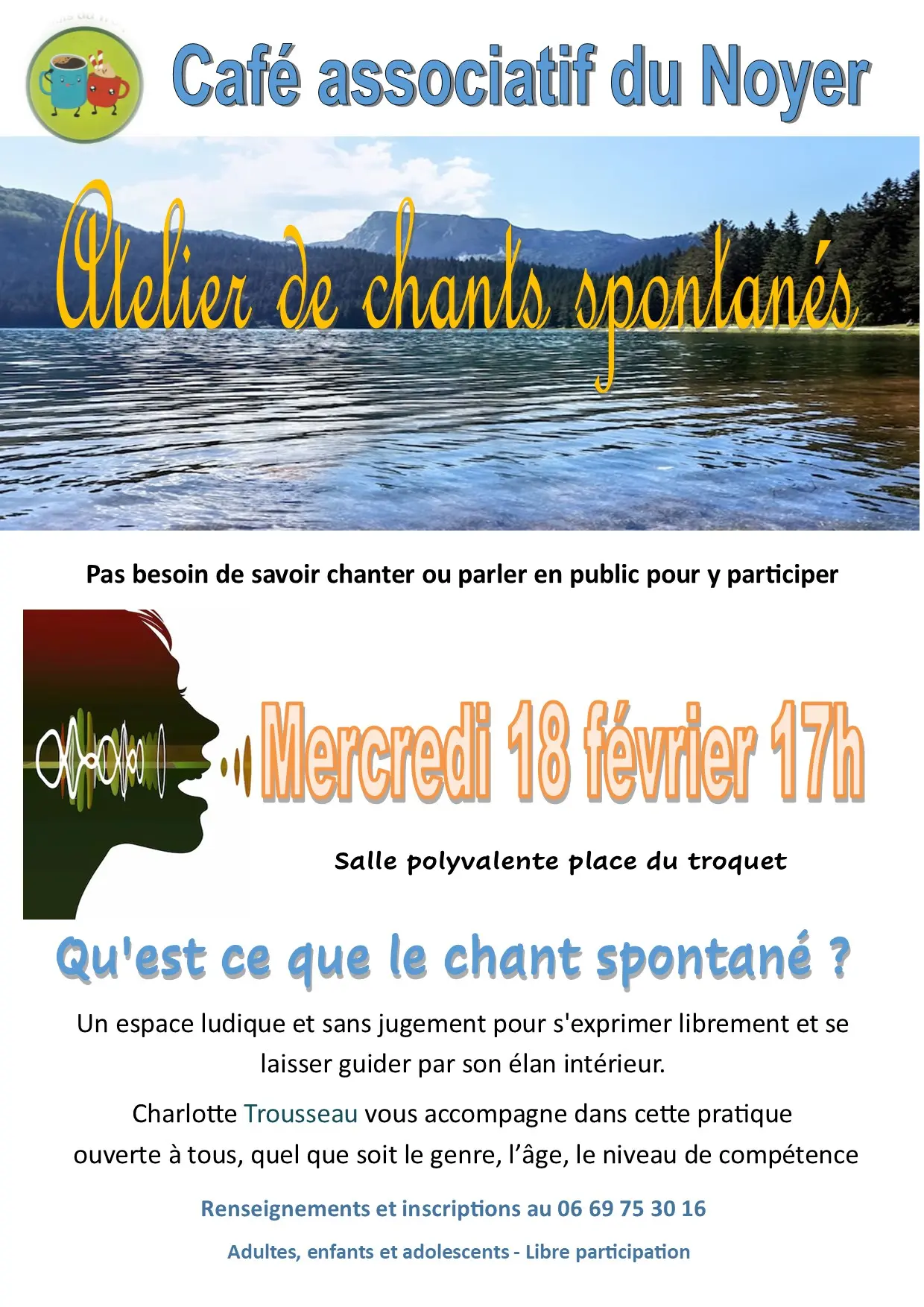 Atelier chants spontanés