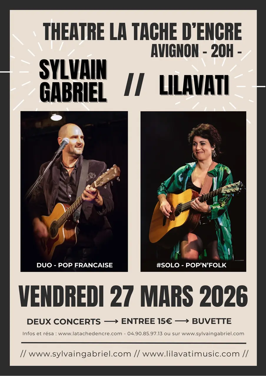 Sylvain Gabriel + Lilavati en concert_Avignon