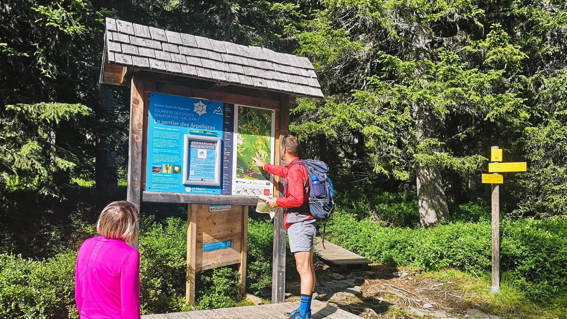Sentier à thème des Arpelières - Découverte d'une véritable tourbière préservée