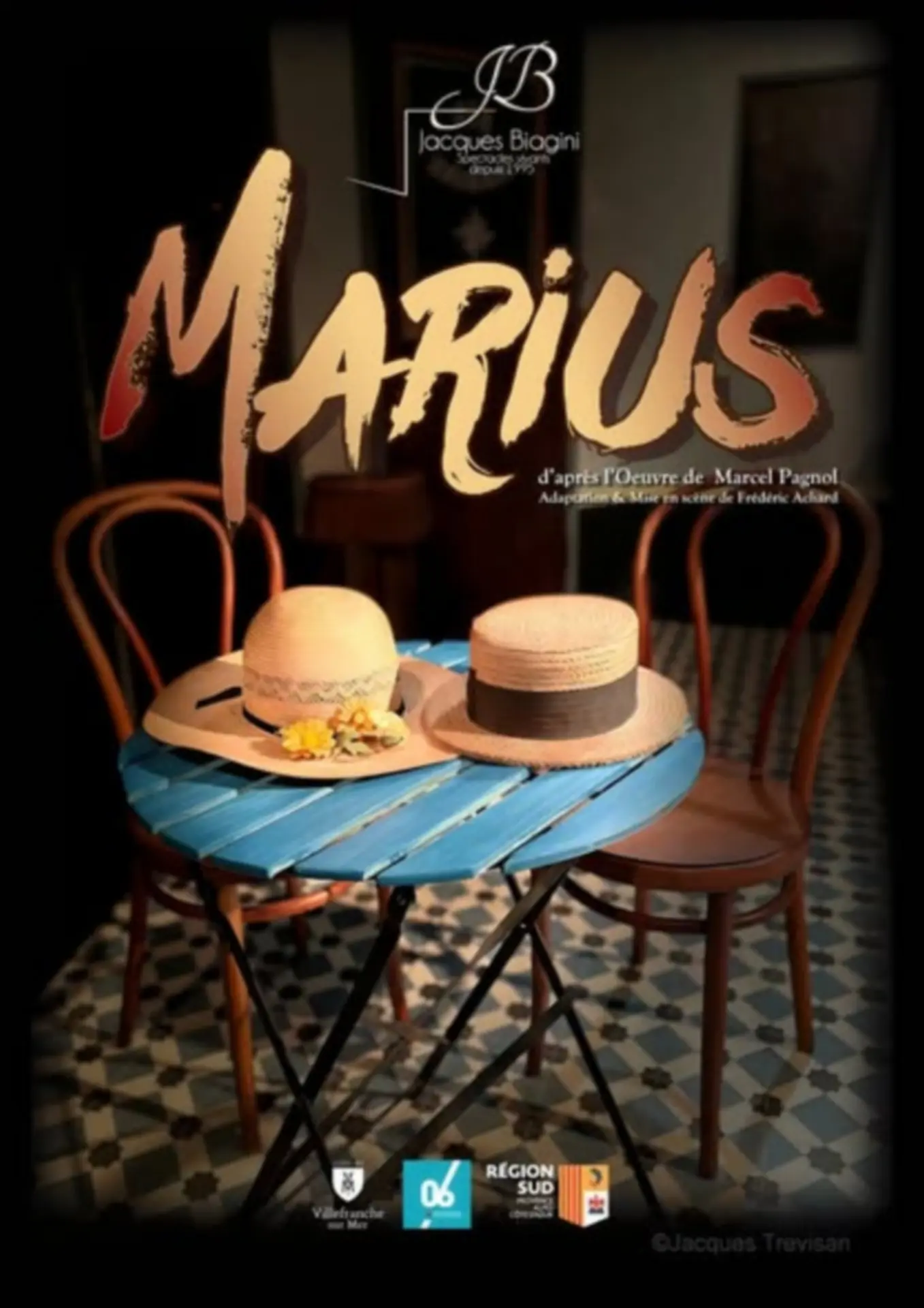 Plakat Theaterstück: Marius in Aureille 07.03.26