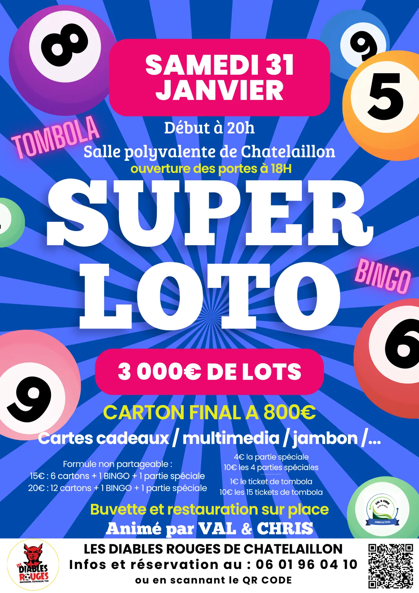 Super Loto à la Salle Polyvalente