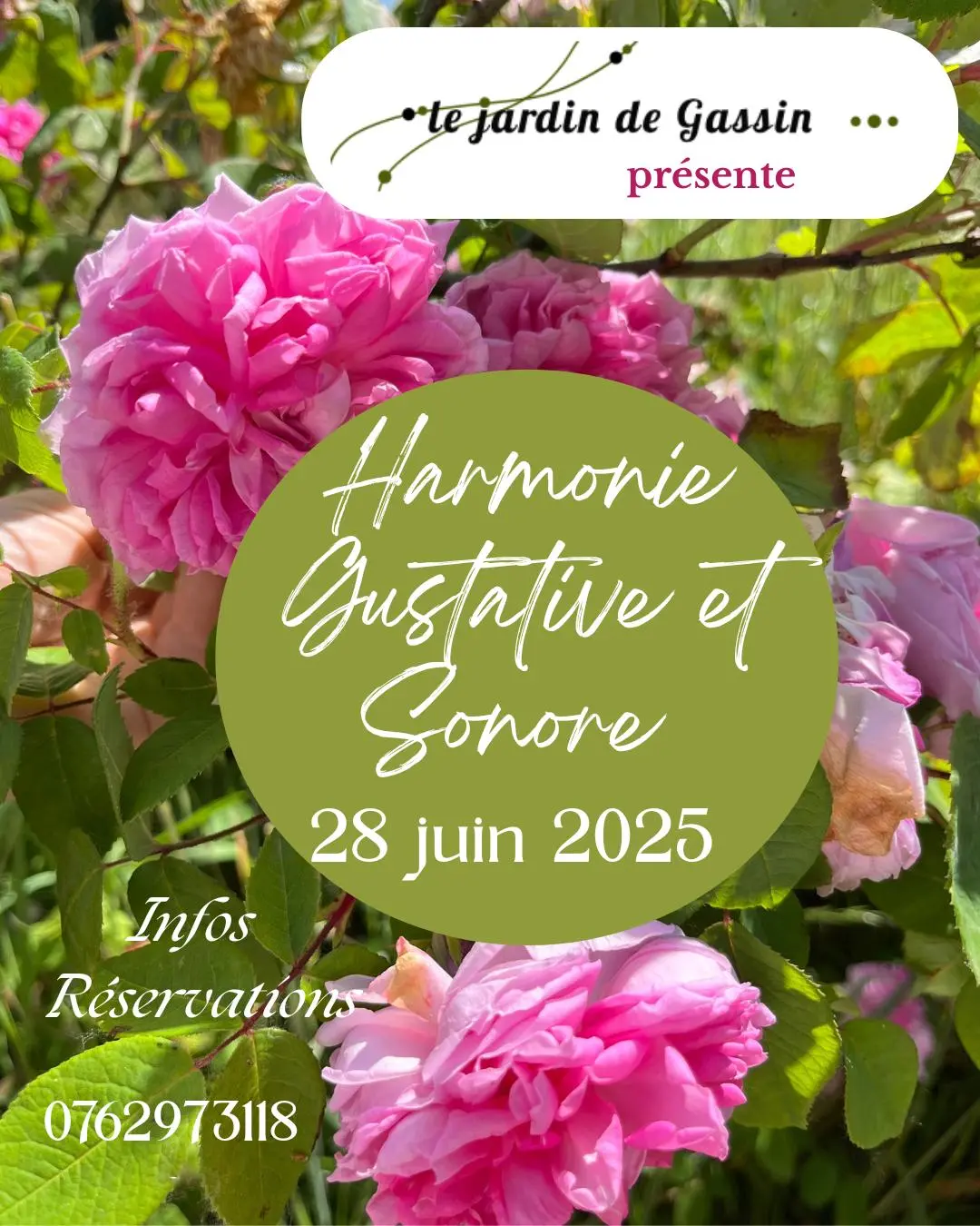 Harmonie gustative et sonore