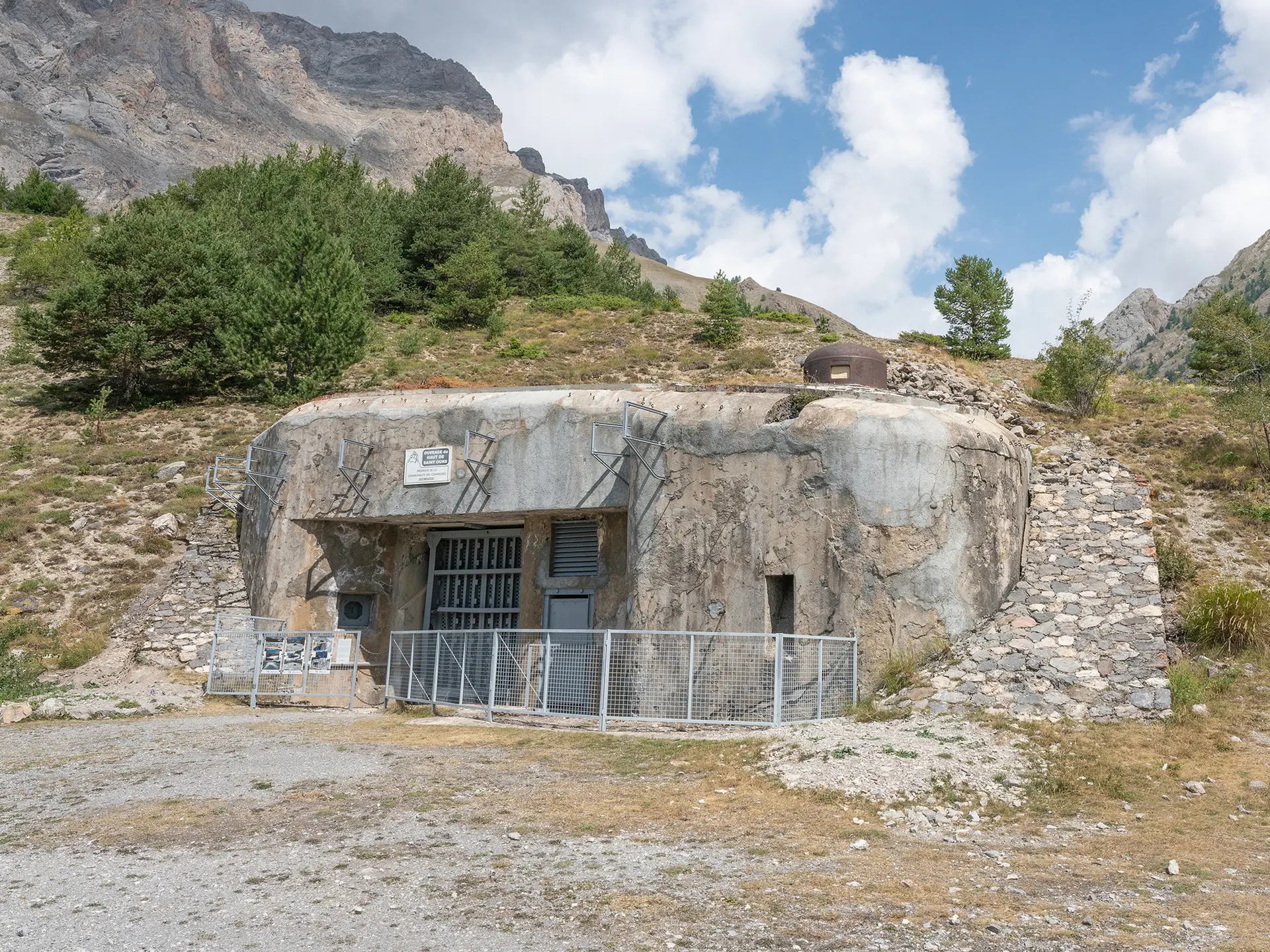 Visite du fort de Saint-Ours haut
